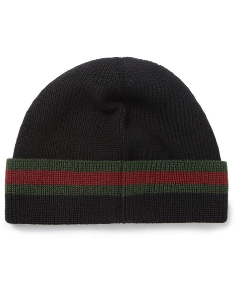 mr porter gucci hat|gucci beanie hat.